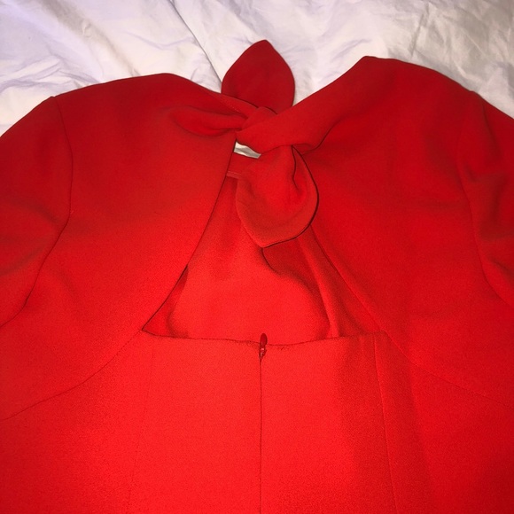 DVF Tie Back Midi Dress - Picture 7 of 8